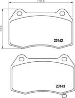 Hella Pagid GmbH Remblokken set 8DB355010681