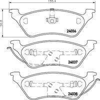 Hella Pagid GmbH Remblokken set 8DB355011061