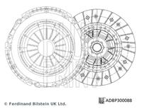 Blue Print Koppelingsset  Solution ADBP300088