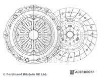 Blue Print Koppelingsset ADBP300077