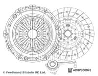 Blue Print Koppelingsset ADBP300078