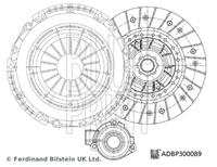 Blue Print Koppelingsset SMARTFIT Solution Kit ADBP300089