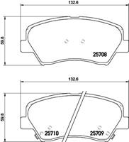 Hella Pagid GmbH Remblokkenset, schijfrem 8DB355021781