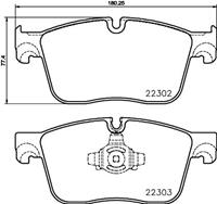 Hella Pagid GmbH Remblokkenset, schijfrem 8DB355024661