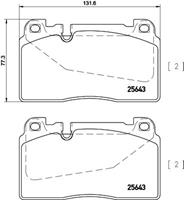 Hella Pagid GmbH Remblokkenset, schijfrem 8DB355020251