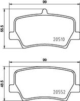 Hella Pagid GmbH Remblokkenset, schijfrem 8DB355039391