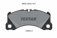 Textar Remblokkenset, schijfrem 2152401