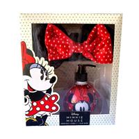 Disney Minnie Mouse Geschenkset - Bad & Wasgel + Make-up Haarstrik