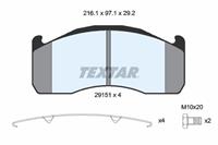 Textar Remblokkenset, schijfrem 2915102