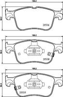 Hella Pagid GmbH Remblokkenset, schijfrem 8DB355039421