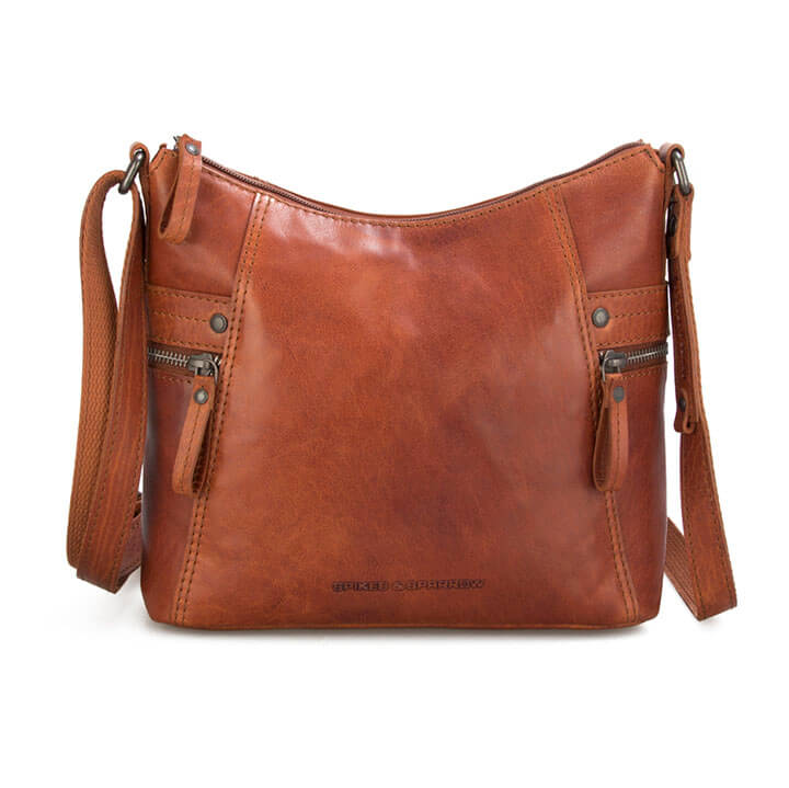 spikes&sparrow Spikes & Sparrow Crossbody Schoudertas Brandy