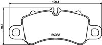 Hella Pagid GmbH Remblokkenset, schijfrem 8DB355040771