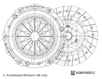 Blue Print Koppelingsset SMARTFIT Solution Kit ADBP300012