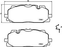 Hella Brake Pad Set, Disc Brake 8db 8DB355021641