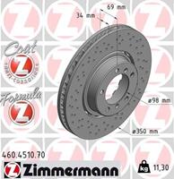porsche Remschijf FORMULA Z REMSCHIJF 460451070