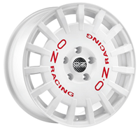 Oz Racing RALLY RACING WHITE RED LE 4X100 ET45 HBSRING ALLOYWHEEL 7X17