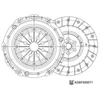 Blue Print Koppelingsset ADBP300071