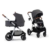 Kinderkraft Kombikinderwagen EVERYDAY 2 in 1 dark grey