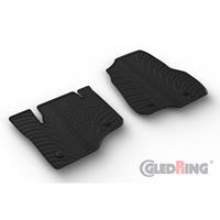 GledRing Rubbermatten passend voor Ford F-250 Super Duty Super Crew (13&14th Gen.) 2017-2021 & 2021- (T profi GLU001