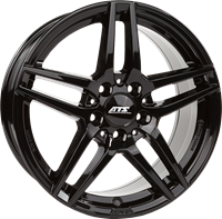 Ats MIZAR DIAMANT SCHWARZ ALLOYWHEEL 7X17