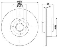 Hella Pagid GmbH Remschijven 8DD355123271
