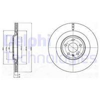 Remschijven DELPHI BG4387C, 2 deel