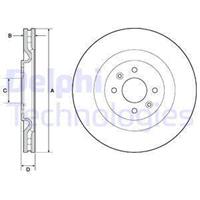 Delphi Remschijf BG4689C