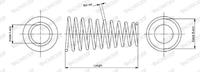 Monroe Fahrwerksfeder Hinterachse  SP2606