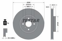 Textar Remschijf 92304205