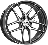 Dotz Dotz lagunaseca Gunmetal polished 9x20 5x112 ET40