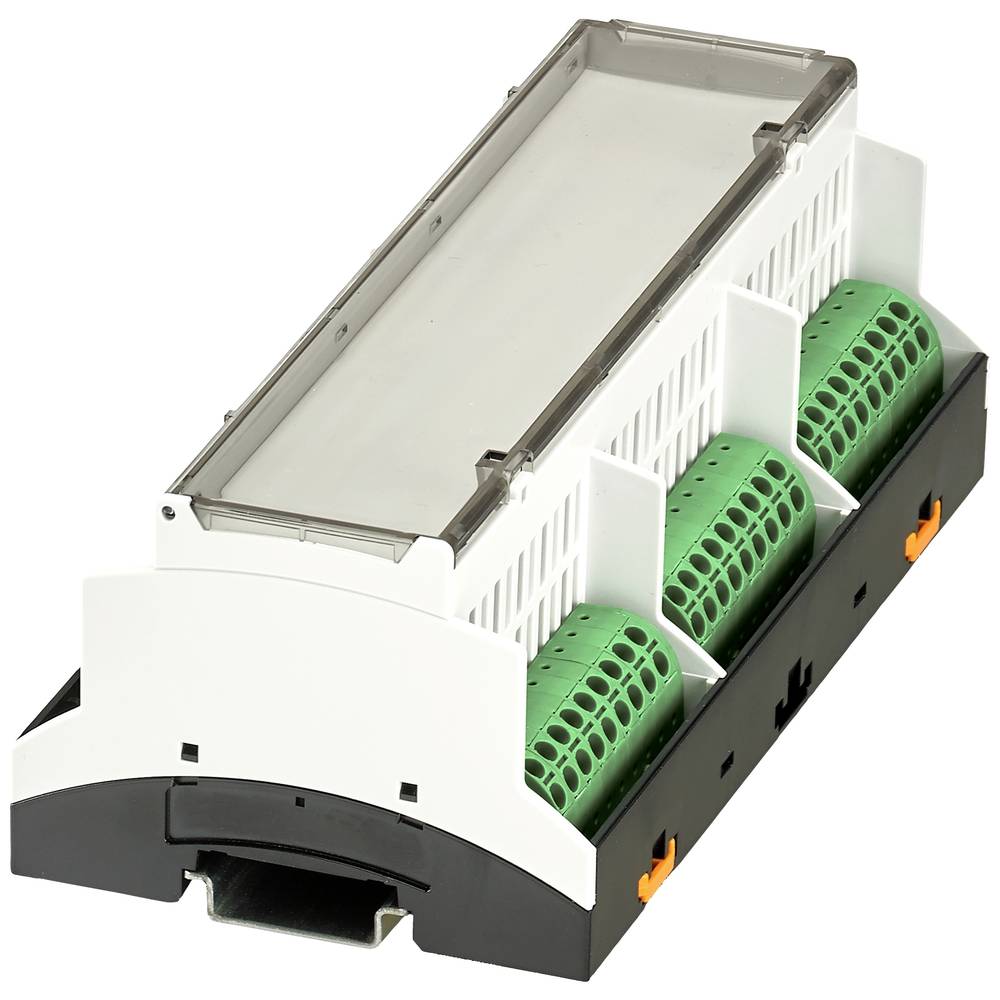Phoenix Contact BC 161,6-KIT-U22-7035 + 6PTDA9 1311012 Elektronicabehuizing 161.6 x 89.7 x 60.7 Polycarbonaat Grijs-wit (RAL 7035), Zwart (RAL 9005) 1 stuk(s)