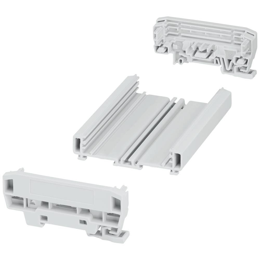 phoenixcontact Phoenix Contact UM-BASIC-KIT-B72-L120-7035 1300347 Profielbehuizing 123.8 x 92.3 x 39.45 PVC Grijs-wit (RAL 7035) 1 stuk(s)