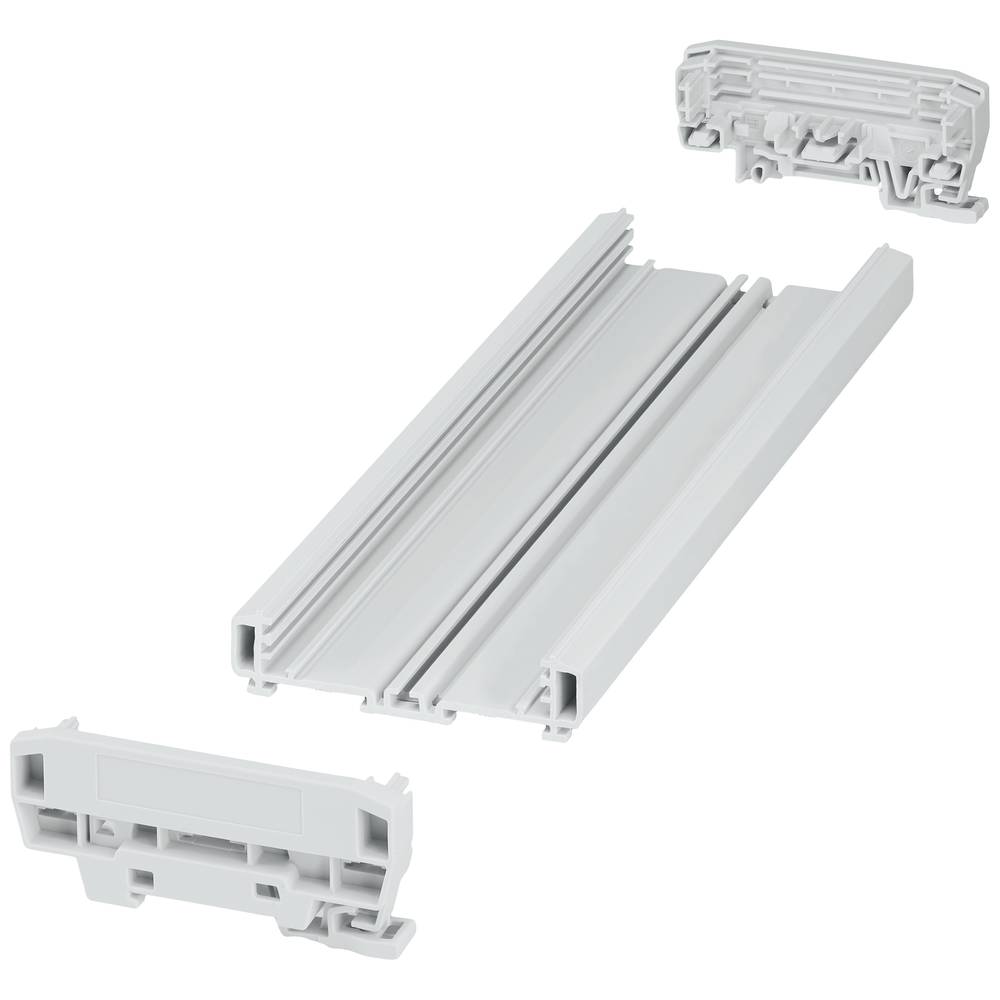 Phoenix Contact UM-BASIC-KIT-B72-L250-7035 1300351 Profielbehuizing 253.8 x 92.3 x 39.45 PVC Grijs-wit (RAL 7035) 1 stuk(s)
