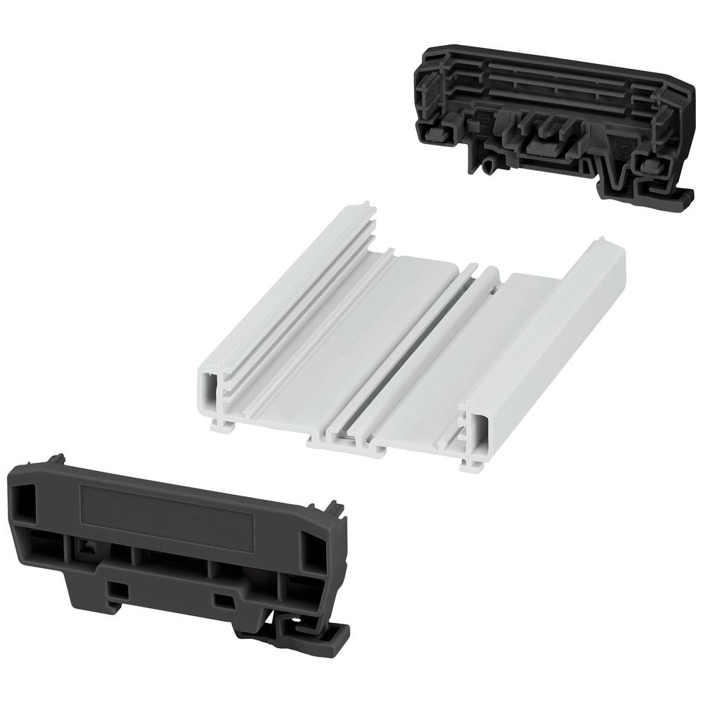 Phoenix Contact UM-PRO-KIT-B72-L120-7035 1310929 Profielbehuizing 123.8 x 92.3 x 39.45 PA Grijs-wit (RAL 7035), Zwart (RAL 9005) 1 stuk(s)