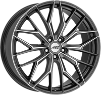 Aez PORTO GUNMETAL POLISHED ALLOYWHEEL 9X21