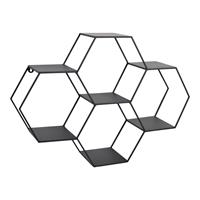 Jax Design | Wandregal Hexagon