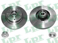 Remschijf LPR R1049PCA, 1 deel