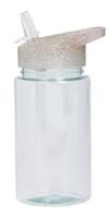 A Little Lovely Company drinkfles Glitter Silver 450 ml bpa-vrij