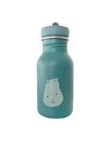 TRIXIE Edelstahl Trinkflasche Mr. Hippo, 350 ml