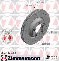 porsche Remschijf SPORT REMSCHIJF COAT Z 460450452