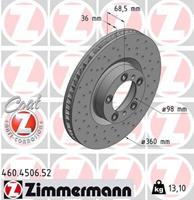 porsche Remschijf SPORT REMSCHIJF COAT Z 460450652