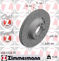 porsche Remschijf FORMULA Z REMSCHIJF 460452670