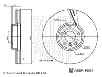 bmw Remschijf ADBP430024