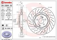Remschijf BREMBO, Remschijftype: Binnen geventileerd, u.a. für Mercedes-Benz