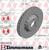 audi Remschijf FORMULA Z REMSCHIJF 100339175