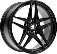 Sparco SPARCO RECORD GLOSS BLACK ALLOYWHEEL 7.5X17