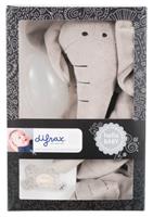 Difrax Baby Cadeauset - Special Edition Animal - Olifant