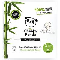 The Cheeky Panda Cheeky Panda Bamboe Baby Luiers Maat 3 6-11 kg