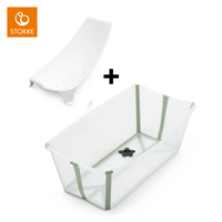 Stokke Flexi Bath Bundle™ Transparant Green