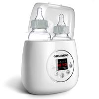Grundig Flessenwarmer - Dubbele Flesverwarmer - 200w - Verwarmen, Ontdooien En Steriliseren - Wit